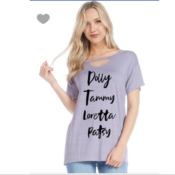 🛍SALE🛍 Lavender Country Music Graphic Tee - Picture 2 of 5